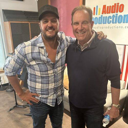 Luke Bryan & Jim Nantz